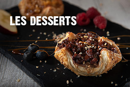 Les desserts