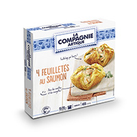 Feuillete au saumon