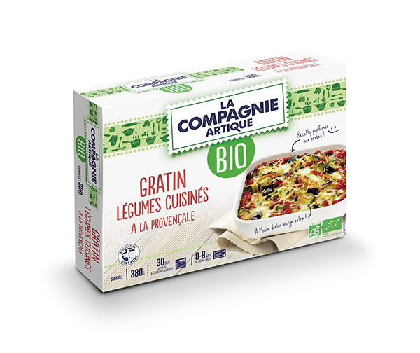 Gratin de légumes à la provençale BIO